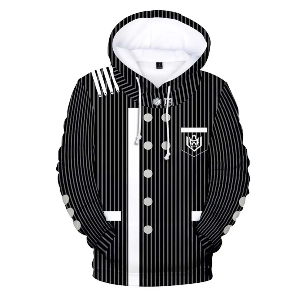 Danganronpa V3: Killing Harmony Cosplay Saihara Shuichi Hoodie Adult Jacket Sweatshirt Pullover Coat