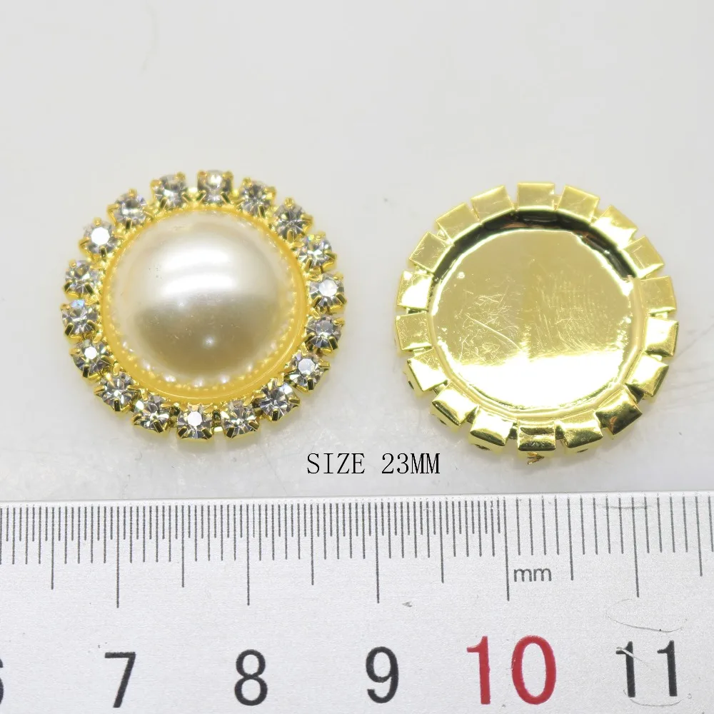 10 шт./лот золото разные размеры слоновая кость жемчуг Diy аксессуары не царапается