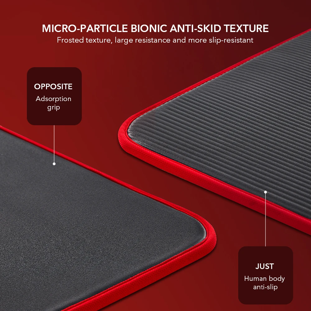 Нескользящий коврик для йоги 10 мм нескользящий 183 см * 61 фитнеса Расширенный и