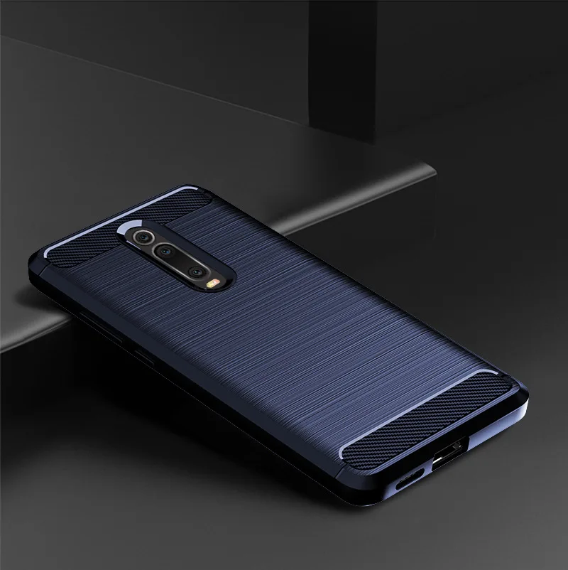 Shock Absorption Cover Soft TPU Anti Scratch Carbon Fiber Back Original Case for Xiaomi Mi 9T / 9TPro Mi9T Pro 6.39&quot Cases | Мобильные