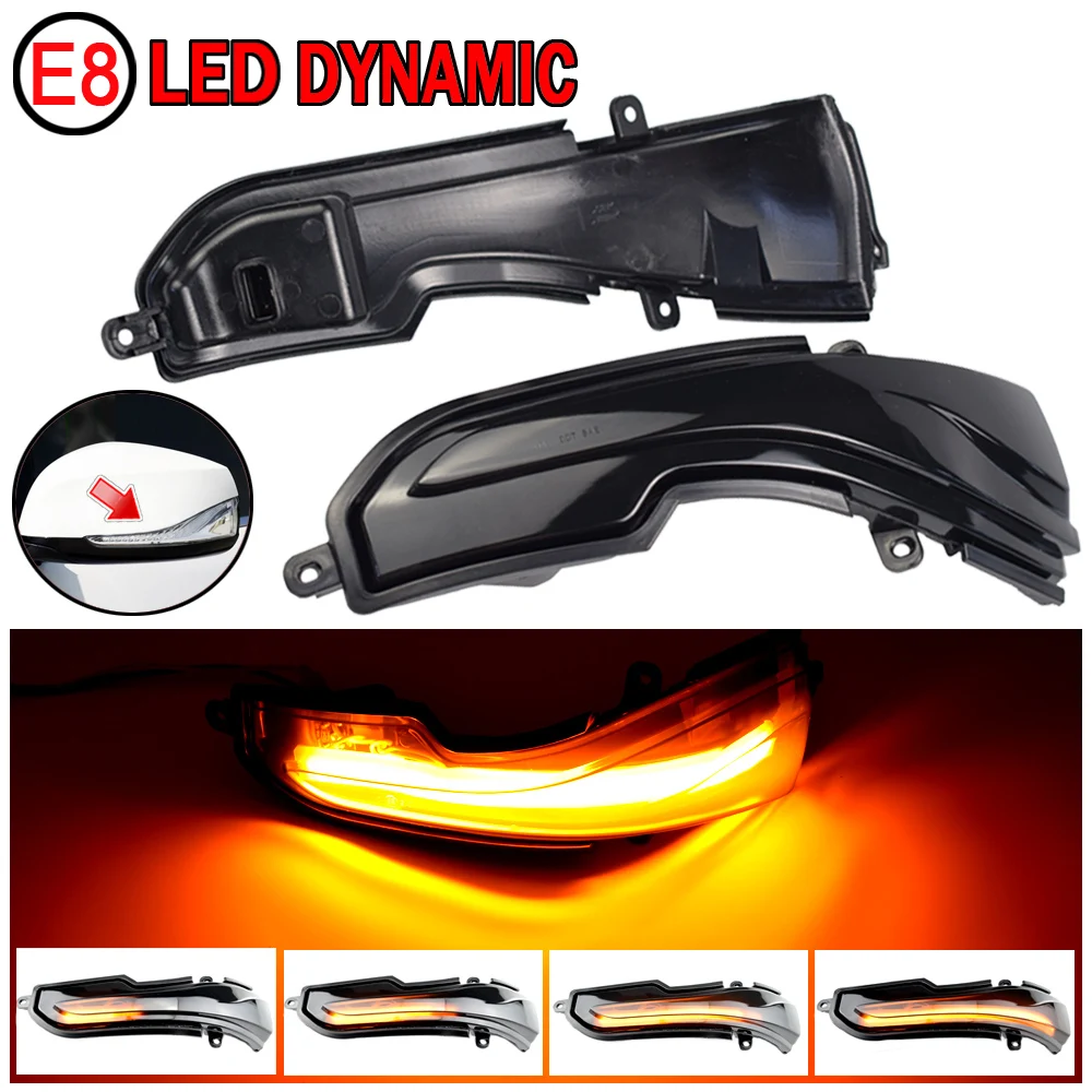 

For Infiniti Q30 Q50 Q60 Q70 QX50 QX60 QX70 LED Dynamic Turn Signal Light Side Mirror Sequential Indicator Blinker Lamp