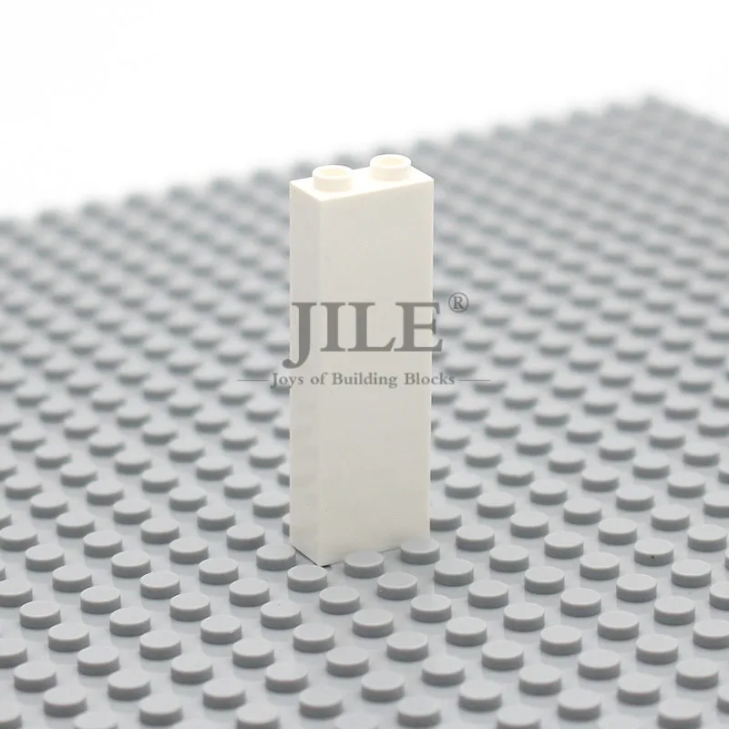 Белый Moc Brick 1x2x5 блокированные открытые шпильки или полые шпильки 2454 DIY просветить строительный блок Скоба совместима со сборками частиц - Цвет: Белый