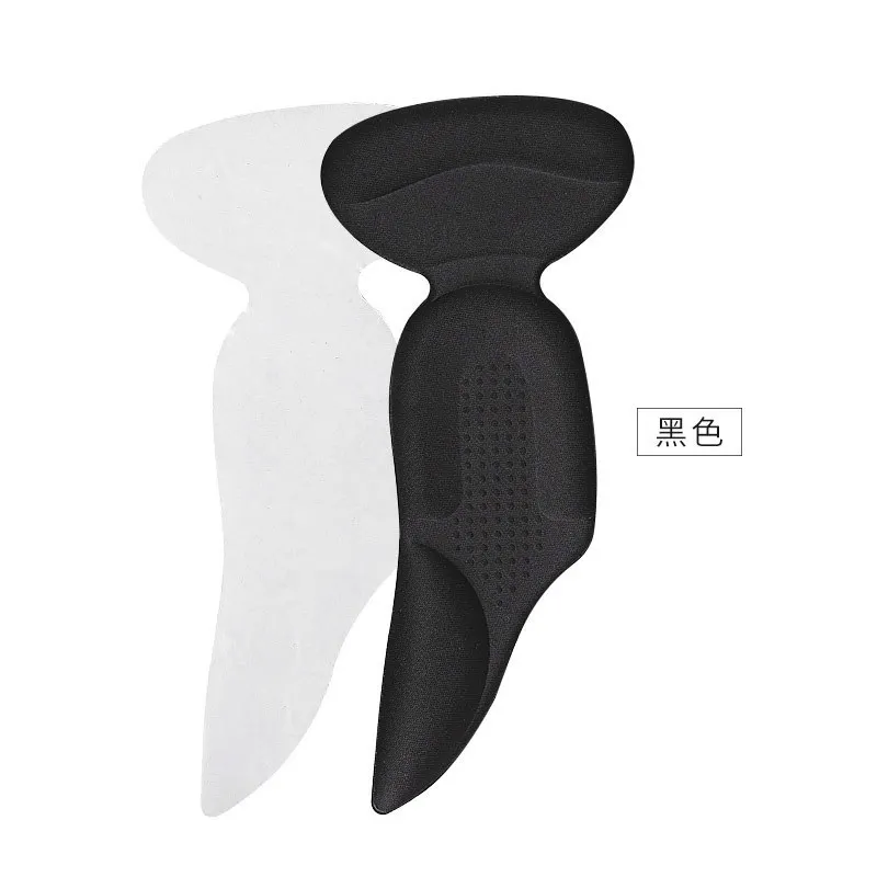 

1 Pair Anti-wear Feet Care Pads Cushion Heel Sticker Pain Relief Shoes Back Heel Liner Grips Crash Insole Patch Adhesive Insole