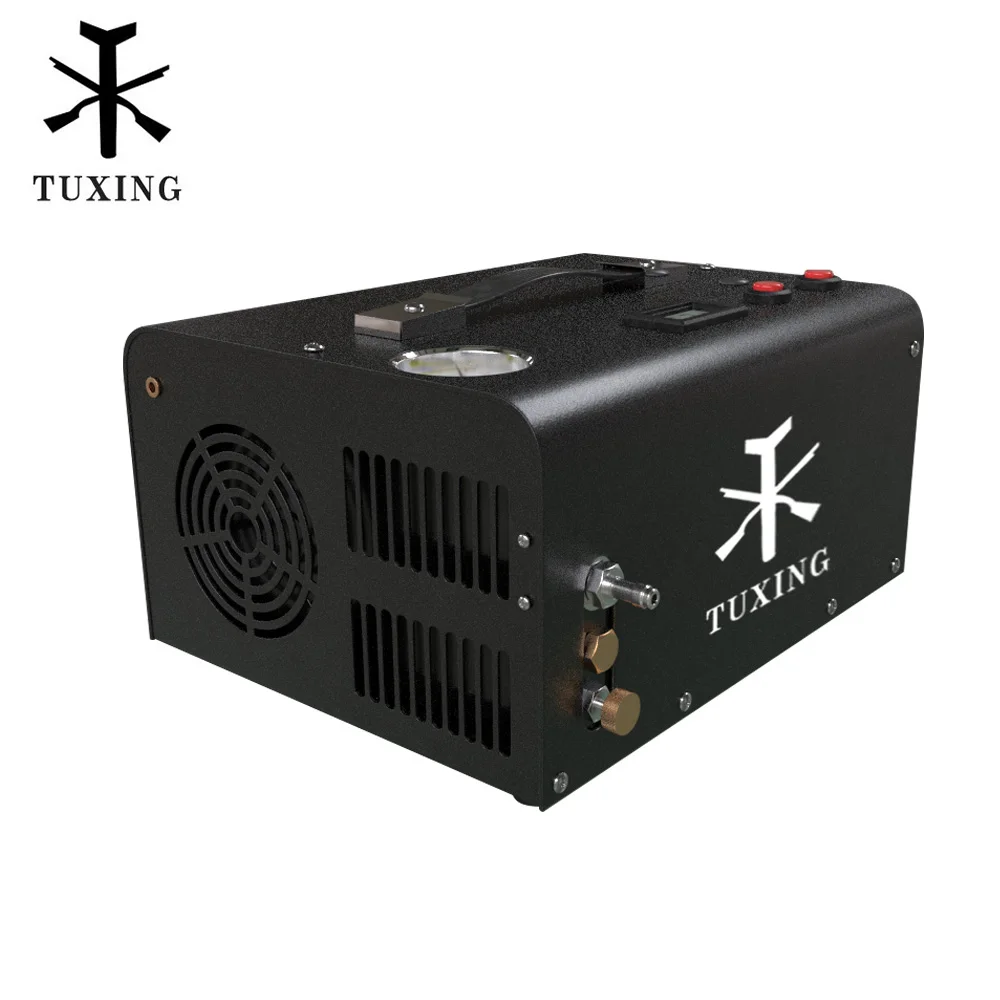 Воздушный компрессор TUXING 4500Psi 300Bar PCP насос высокого давления портативный