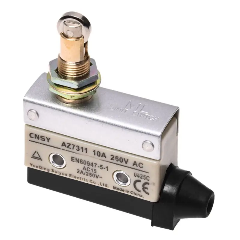 Promotion! TZ-7311 Parallel Roller Plunger Actuator Momentary Micro Switch Gray+Black | Строительство и ремонт