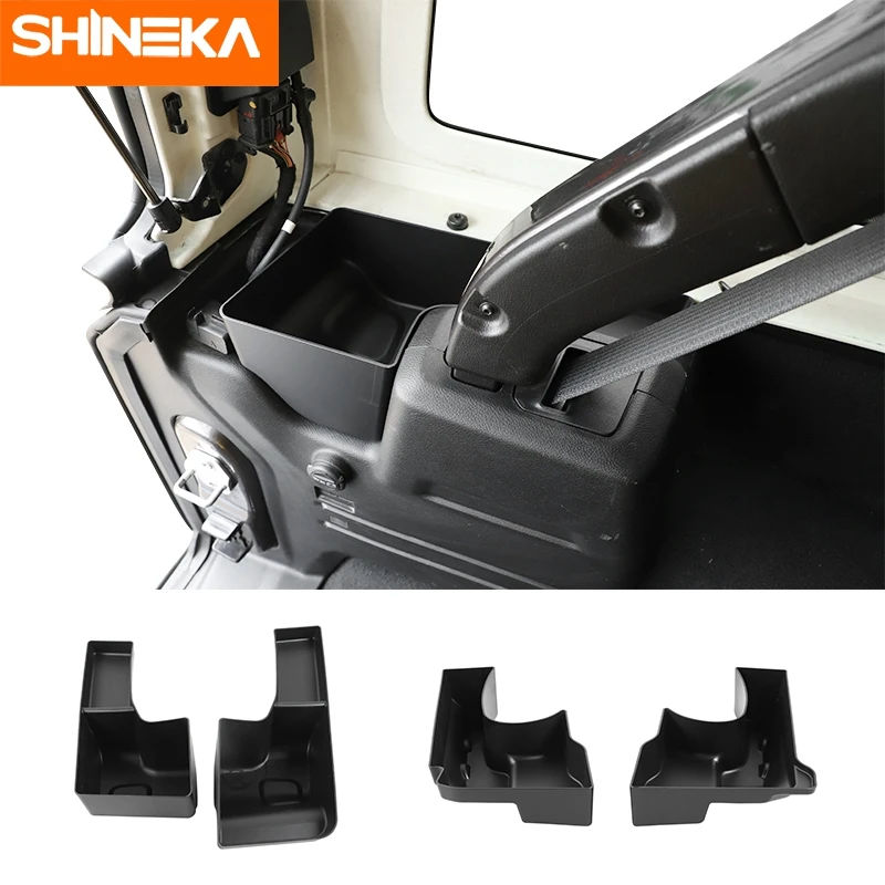 SHINEKA Sting Tidying для Jeep Wrangler 2011 2021 Автомобильный задний багажник боковая коробка