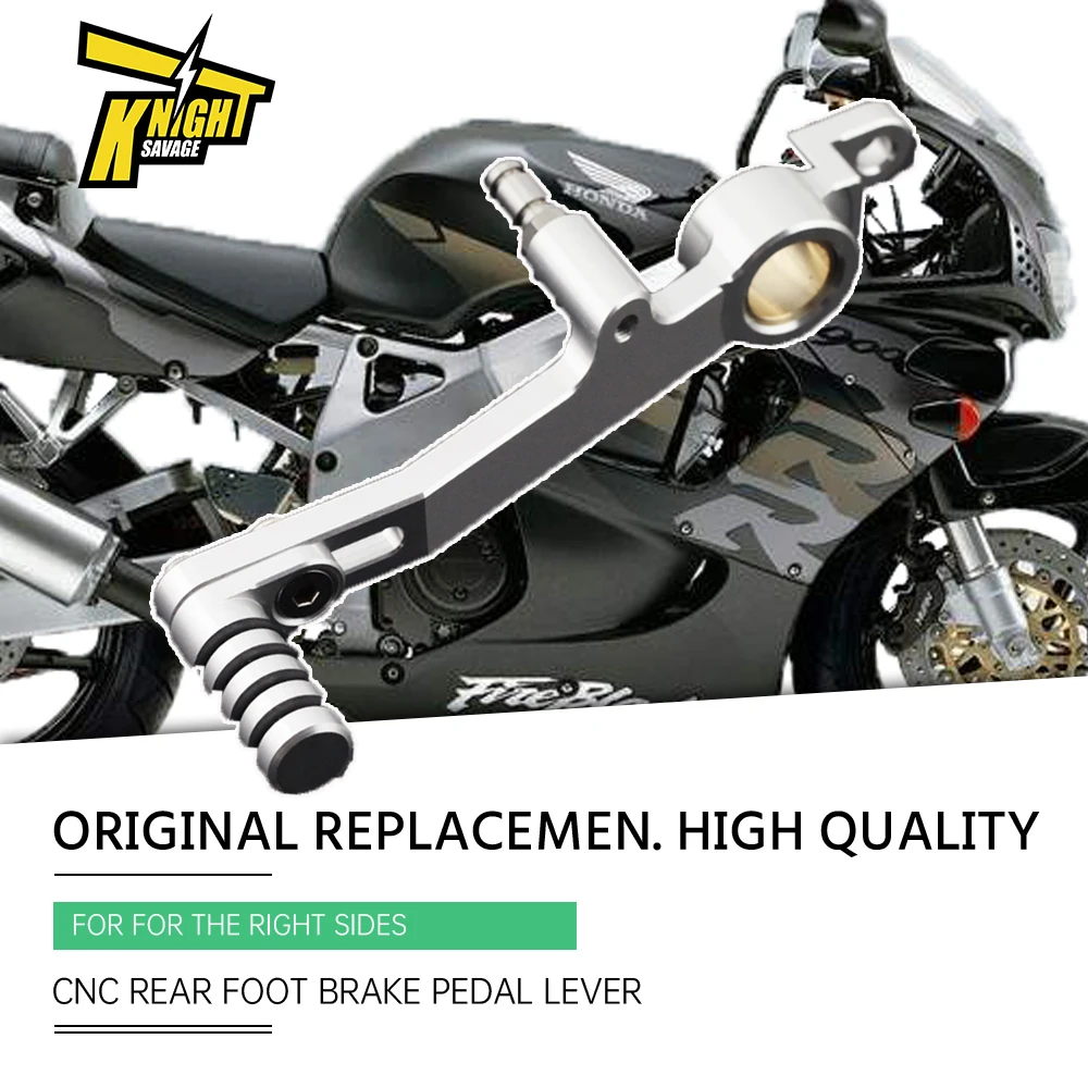 

CNC Rear Foot Brake Pedal Lever For HONDA CBR 900RR 1998-1999 Motorcycle Accessories Moto Replacement Aluminum Parts