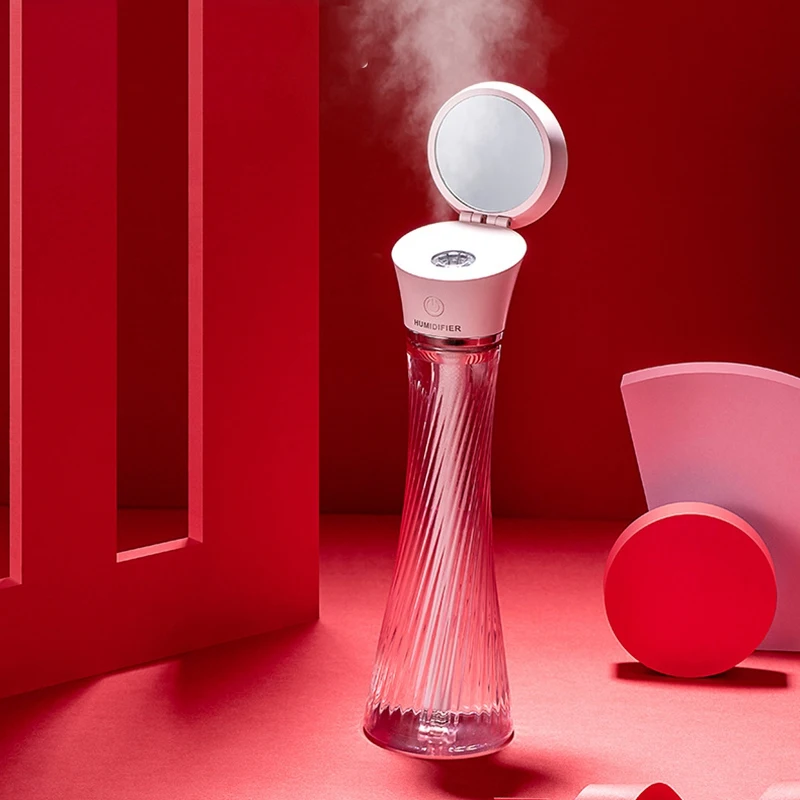 

ic Tower Humidifier, Multi-Function Car Desktop Office Beauty Moisturizer, Delicate Spray Humidifier