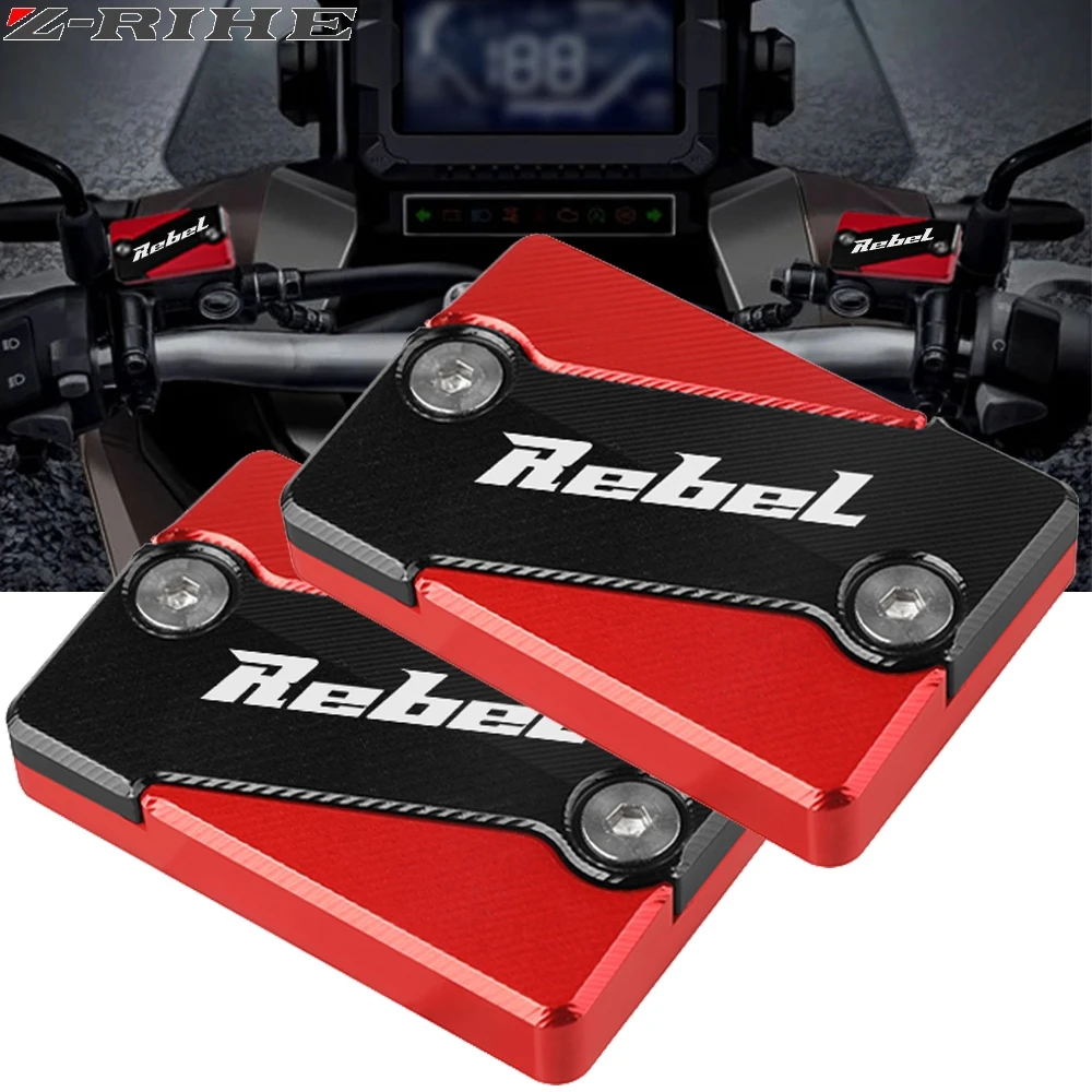 

Front Brake Fluid Reservoir Cover Cap Motorcycle Accessories Fit For Honda Rebel 300 250 Rebel 500 CMX 500/300/250 2017-2019 18