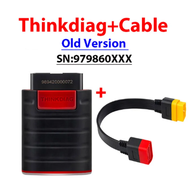 Диагностический сканер Thinkdiag устройство для считывания кодов OBDII аналог Easydiag