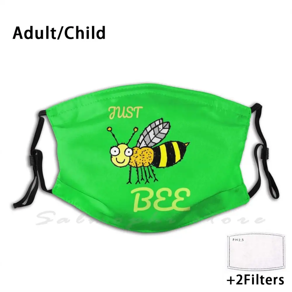 Маска пчелиная для взрослых и детей Пылезащитный фильтр сделай сам маска