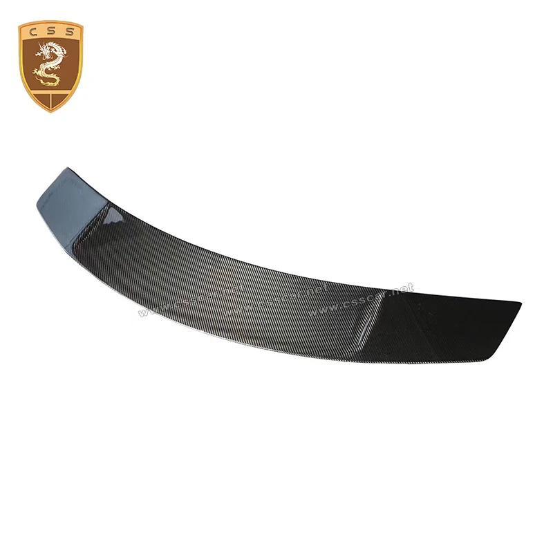 Новый автомобиль углеродного волокна задний багажник загрузки спойлер крыло для