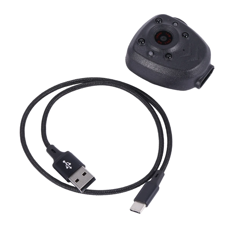 HD 1080P нагрудная видеокамера с полицейским корпусом видеорегистратор ИК камера