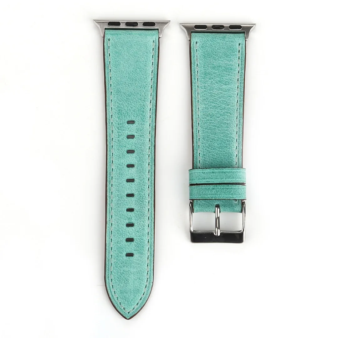 Women Genuine Leather Wrist Band For Apple Watch iWatch Series 5 4 3 2 1 38/42mm Replacement Strap Adjustable | Наручные часы
