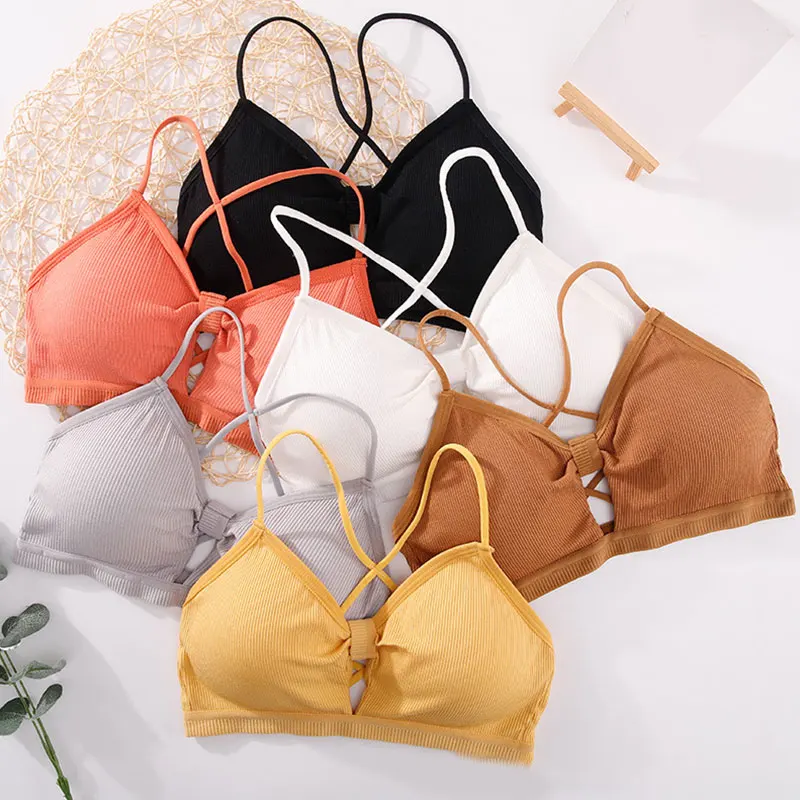 2020 пикантная эластичная стяжка бюстгальтер без косточек пуш ап Лето анти