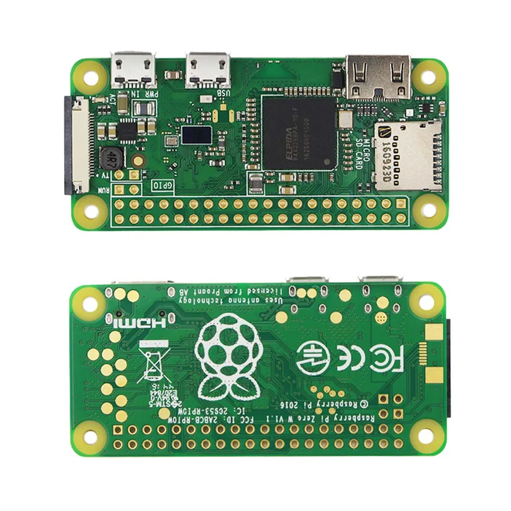 Оригинальная Беспроводная bluetooth-плата Raspberry Pi Zero V 1,3 Zero W WH с процессором 1 ГГц, ОЗУ 512 Мб, Версия Raspberry Pi Zero 1,3