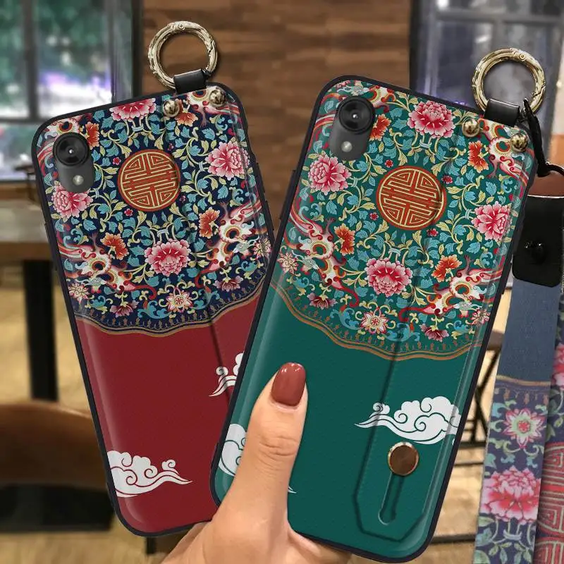 Чехол для телефона в китайском стиле MOTO E6 силиконовый ударопрочный