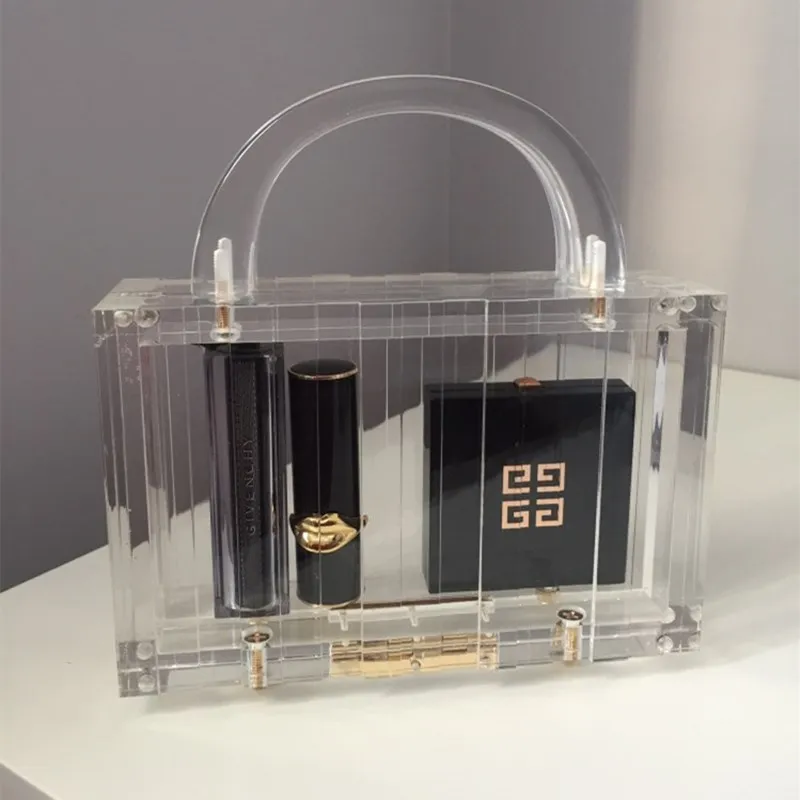 Прозрачный глянцевый клатч для влюбленных drling ежедневное использование