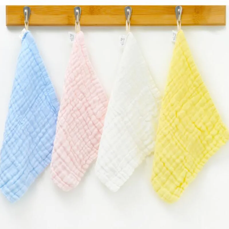 

Детское полотенце, 6 слоев хлопчатобумажной Марли, размер 28*28 см