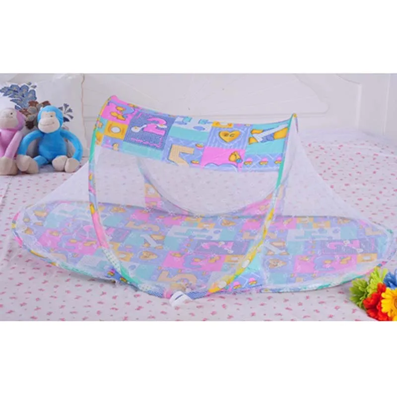 Летняя Детская кроватка-сетка для новорожденных портативная детская кроватка