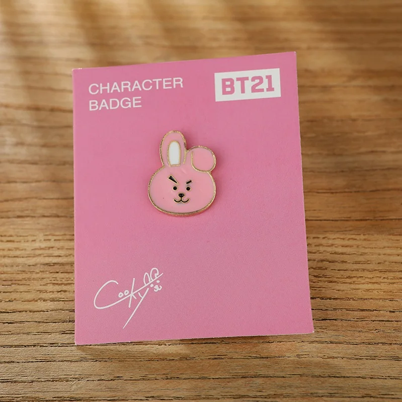 Bangtan мальчики Персонализированные Симпатичные брошка мультфильм булавка для женщин мужчин ювелирные изделия Bangtan вентиляторы аксессуары