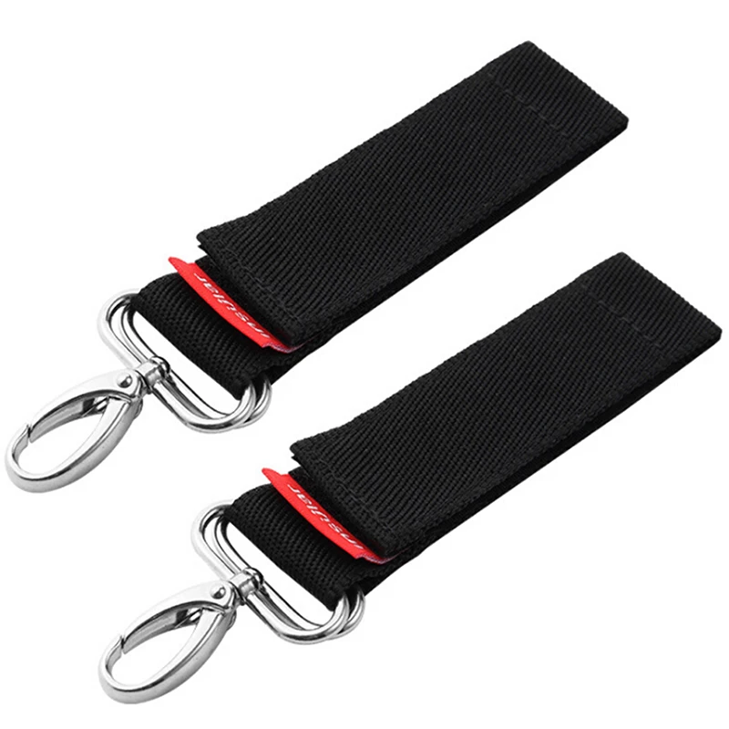 Ganchos de cochecito para beb&eacute;, accesorios de cochecito de beb&eacute;, colgador de coche, correas colgantes, 1 par-2