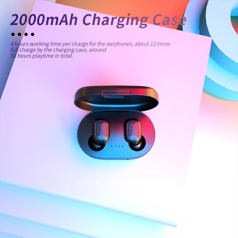 Беспроводные наушники для смартфонов Xiaomi TWS беспроводные Bluetooth с микрофоном HD