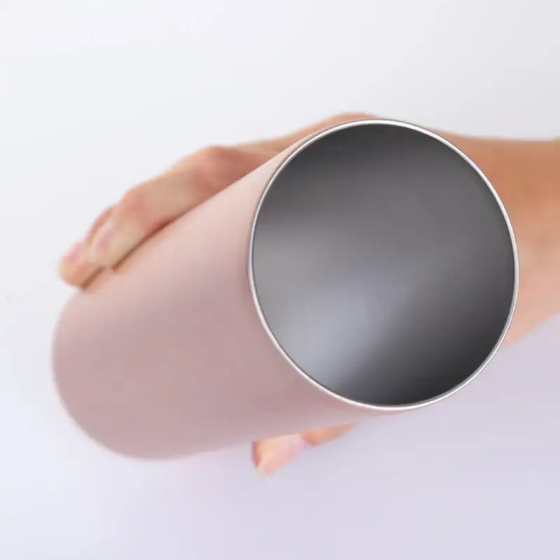 Кружка пивная тонкая с крышкой кружка для вина двойными стенками термос из