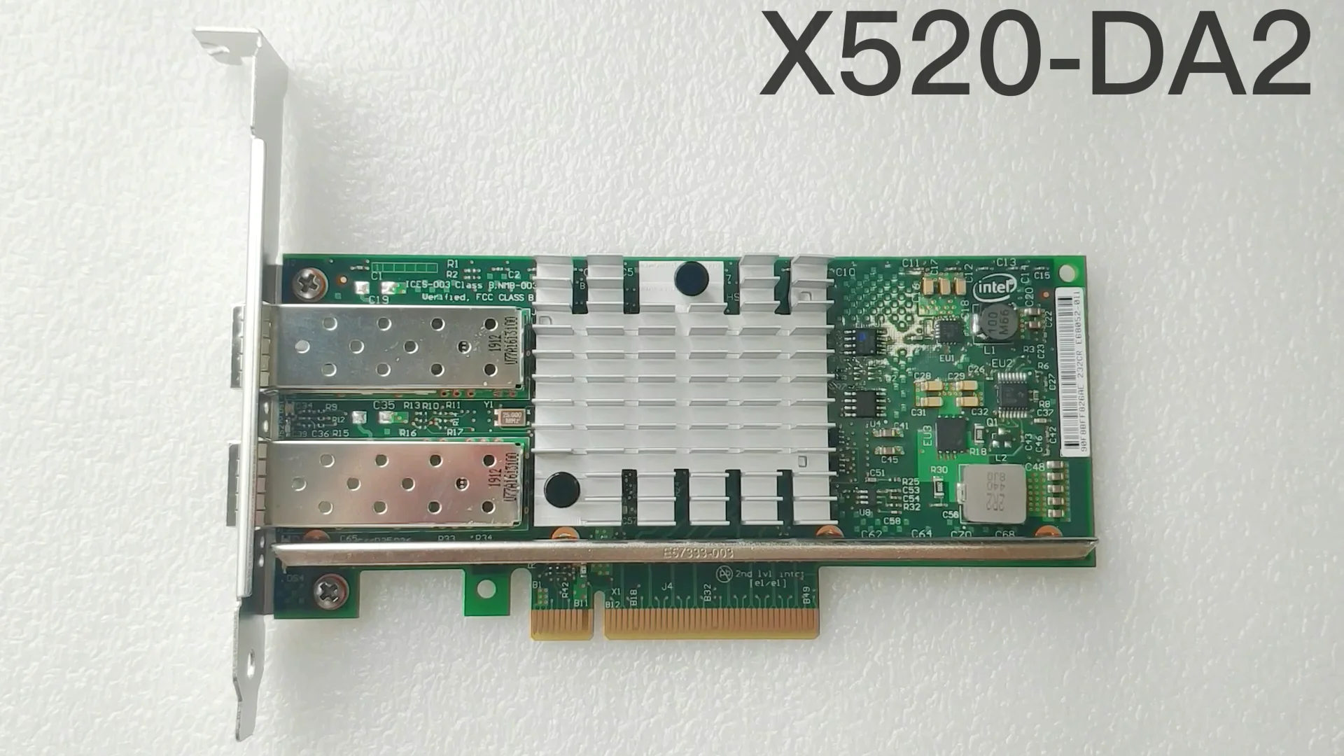 

Набор микросхем I NTEL 82599ES 10gigabit dual port SFP + сетевая карта PCIe2.0 X8