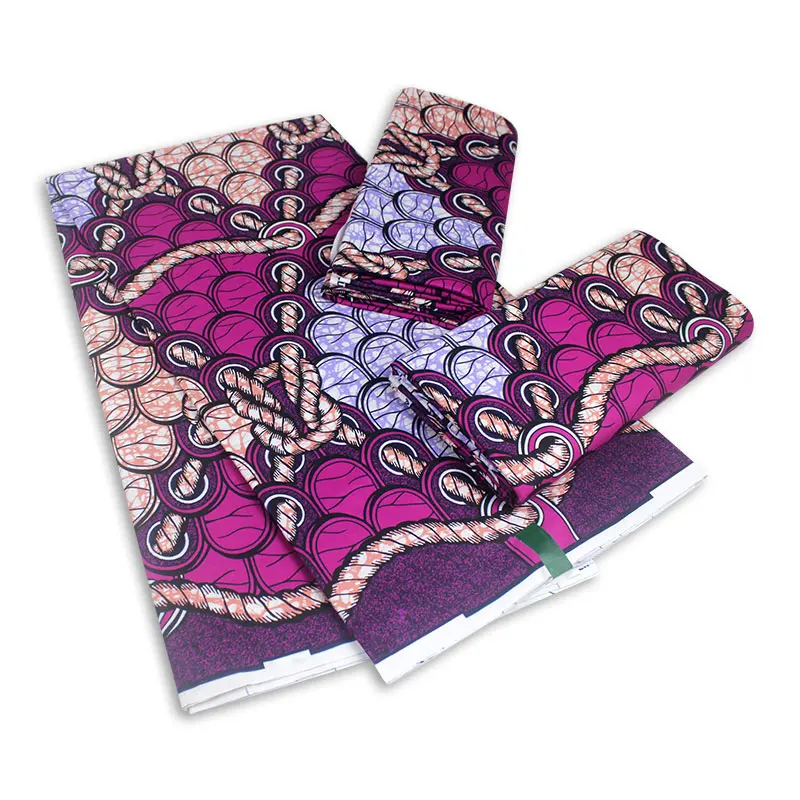 

Guaranteed Veritable Real Wax Pagne Tissus 6 Yards 2021 High Quality African 100% Cotton Printed Fabric Nigerian Ankara Ghana