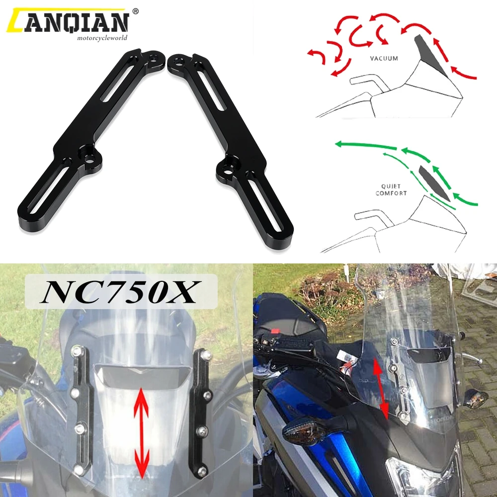 Лобовое стекло для мотоцикла Honda NC750X NC750XA NC750XDA NC750DCT NC 750 XDA DCT 2016-2020 |