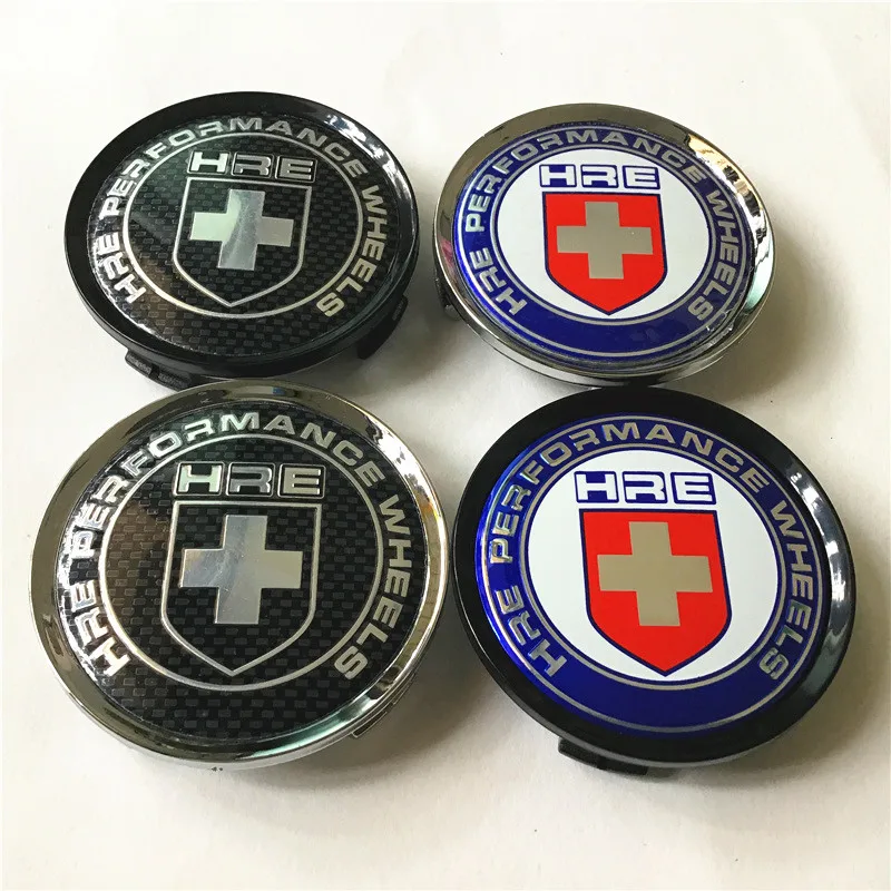 

4pcs 74mm For HRE Car Wheel Center Hub Cap covers Emblem Badge Auto Styling