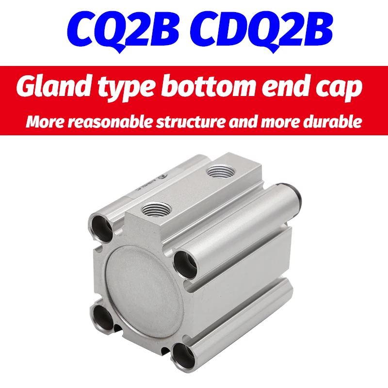 CDQ2B32-20DZ Compact Cylinder Double Acting Single Rod CQ2B32-75DZ With auto switch stroke 5-100mm CQ2A32-30DCZ CDQ2A32-50DZ-M9B |