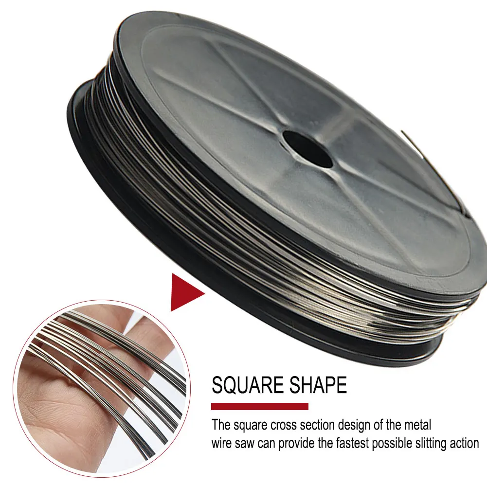 

Car Windshield Removal Tool Wire Saw Square Steel Rope 22m Windscreen Remover Tool Window Glass Hand Saw Hand Tool Sets