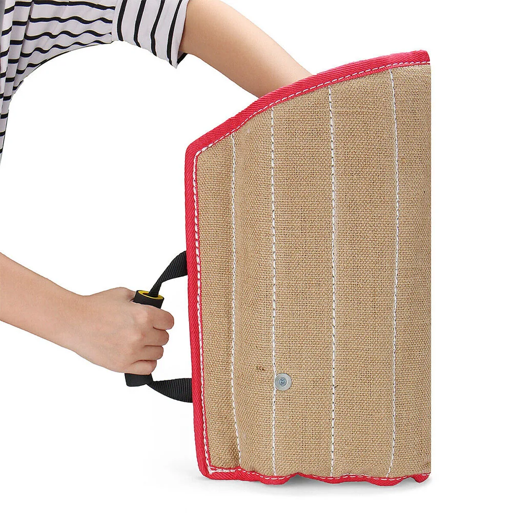 

With Handle Dog Bite Sleeve Chewing Thickened Young Pet Training Interactive Play Safety Practical Jute Arm Protection Durable