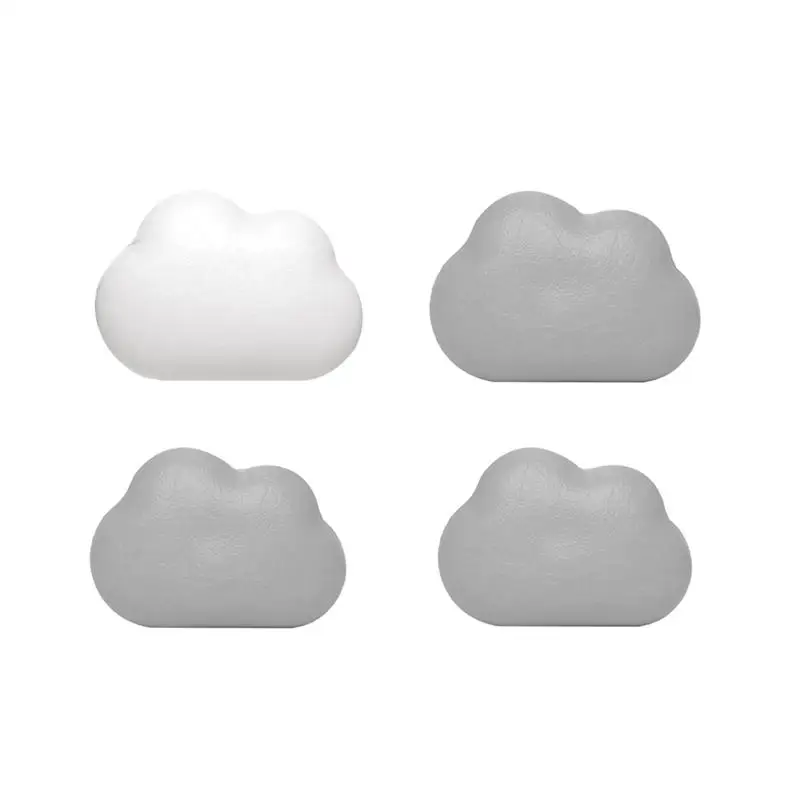 6pcs Cloud Magnet Refrigerator Sticker Creative Magnetic Tape Message Decorative Stickers (Random Color) | Дом и сад