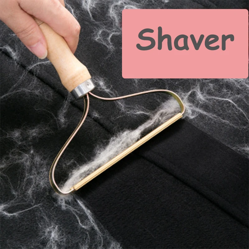 

Portable Lint Remover Mini Fuzz Fabric Shaver Brush Tool Fluff Removing Roller for Sweater Woolen Coatt Fur Remover