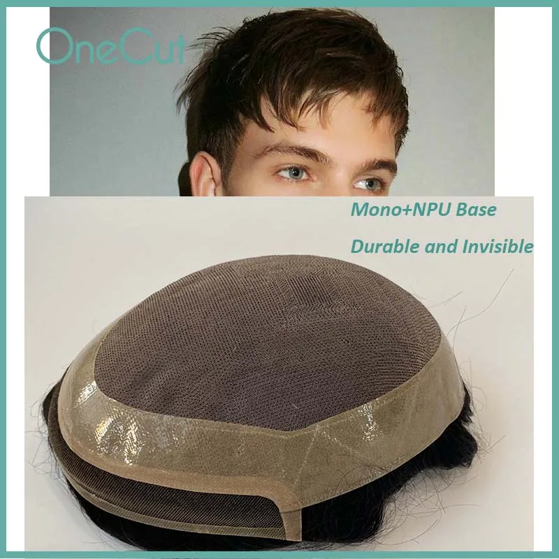 

Моно NPU основа мужской Toupee Duro кружево Dzire долговечный Невидимый натуральный Hairline заменитель мужской t System Unit 100% человеческие волосы