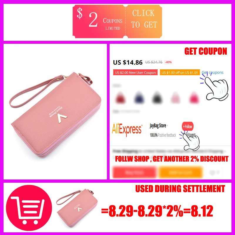 card holder key credit passport 2019 fashion travel minimalist luxury long v pink leather wallet women coin purse money carteira | Багаж и