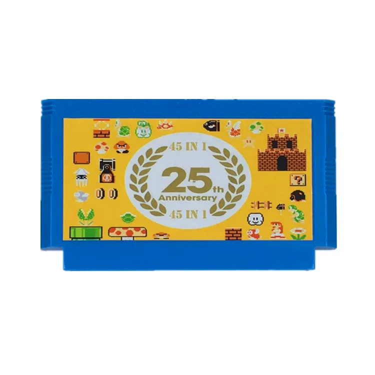Картридж игровой Remix 45 в 1 для 8 битной 72 контактной 60 видеоигровой консоли NTSC/PAL