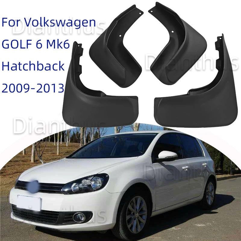Брызговики для Volkswagen VW GOLF 6 Mk6 2009-2013 2010 2011 2012 |