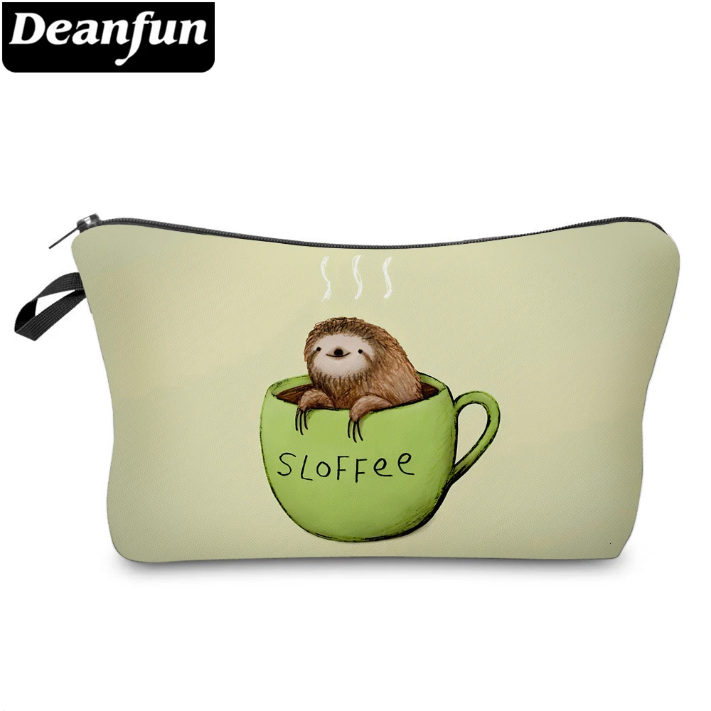 Deanfun милая маленькая косметичка с принтом Ленивца мини подарки для девочек