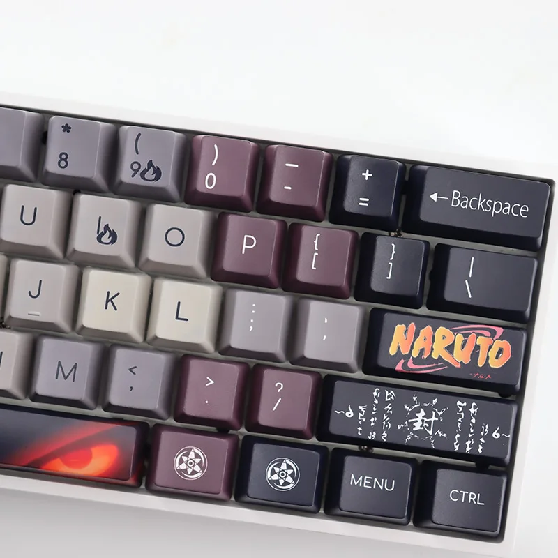 Аниме Keycap PBT сублимационная механическая клавиатура Keycaps 108 Key OEM профиль для