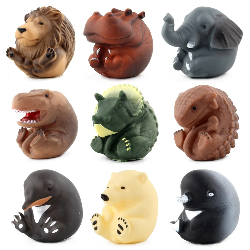 Высококачественная ПВХ силиконовая модель Q Version имитация животного