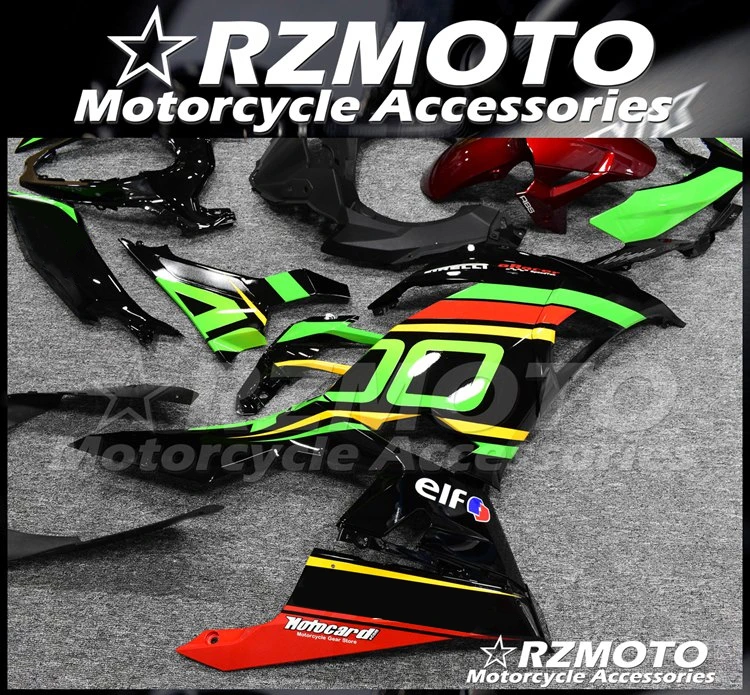 

New ABS Motorcycle Fairing Kit Fit for Kawasaki Ninja 400 2018 2019 2020 Ninja400 Bodywork Set Custom Green Red