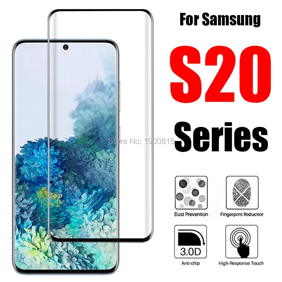 Чехол S20plus защитное 3d стекло для Samsung galaxy S20 s 20 plus ультра закаленное экрана 20ultra
