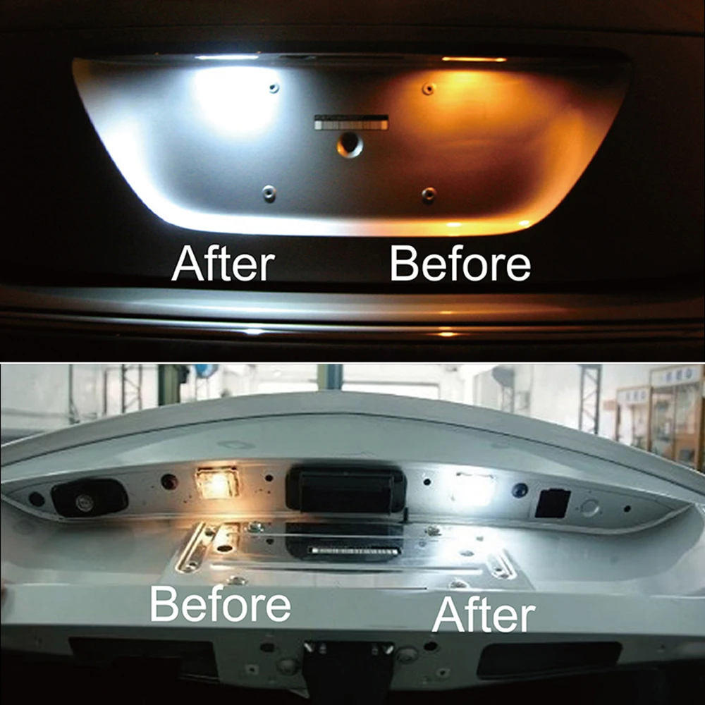 SPEEDWOW 1 шт. 12 В Автомобильные номерные знаки аксессуары лампы задний фонарь