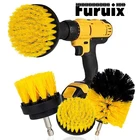 Набор для чистки цементного кирпича и решетки, Набор щеток для полировки, автомобильный набор для полировки