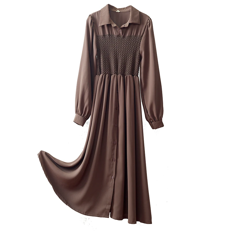 

2020 autumn Vintage Elegant Knitted Dress Women undefined Patchwork vestidos femme robe kobieta sukienka vrouw jurk woman dress