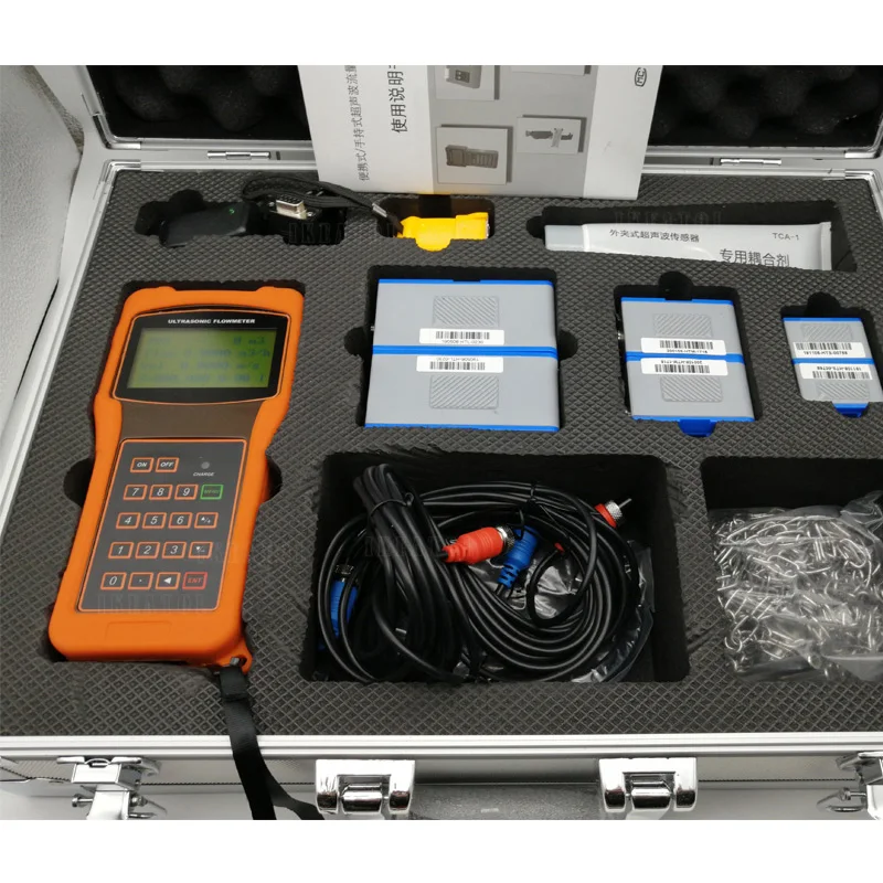 TUF 2000H TS 2 преобразователь DN15mm DN100mm высокой точности цифровой ультразвуковой для